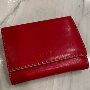 NWOT Lodis Leather Card & Coin Purse